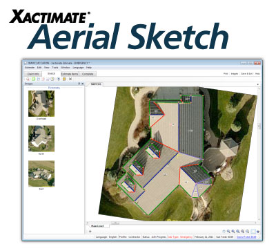 400x363 Xactware Releases Aerial Sketch For Xactimate Archives 2011 - Aerial Sketch