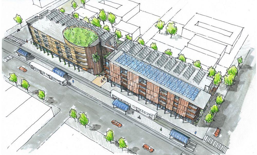 1000x604 Aeccafe Archshowcase - Aerial Sketch