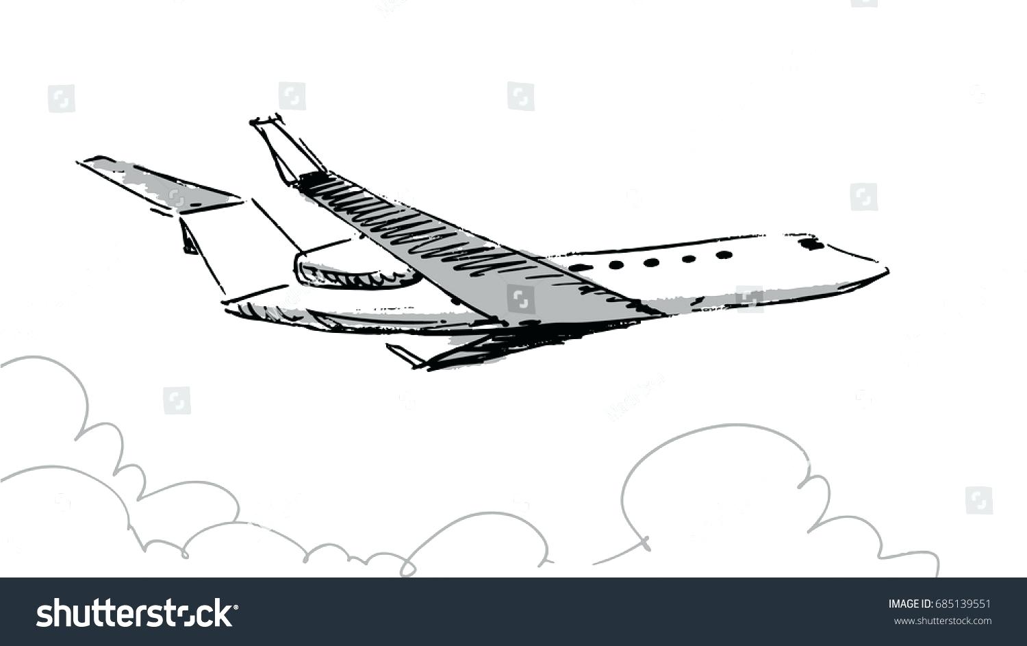1500x943 Template Airplane Drawing Template Long Paper Aeroplane. Airplane - Aeroplane Sketch