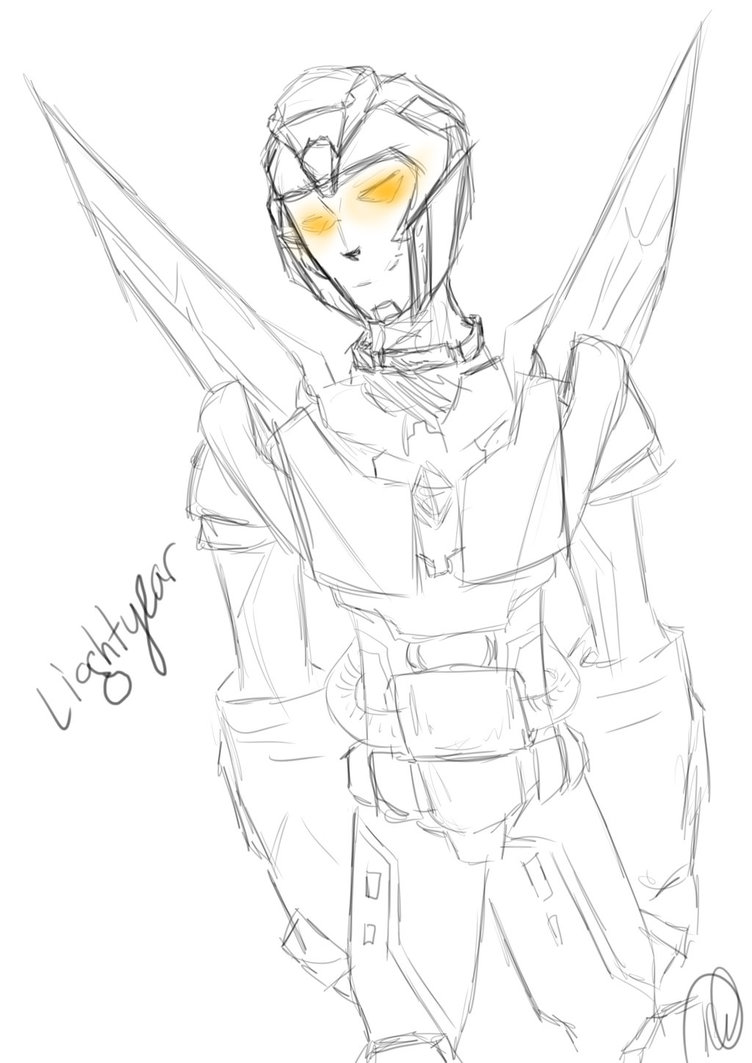 752x1063 Lightyear Sketch By Star Of Africa - Africa Sketch