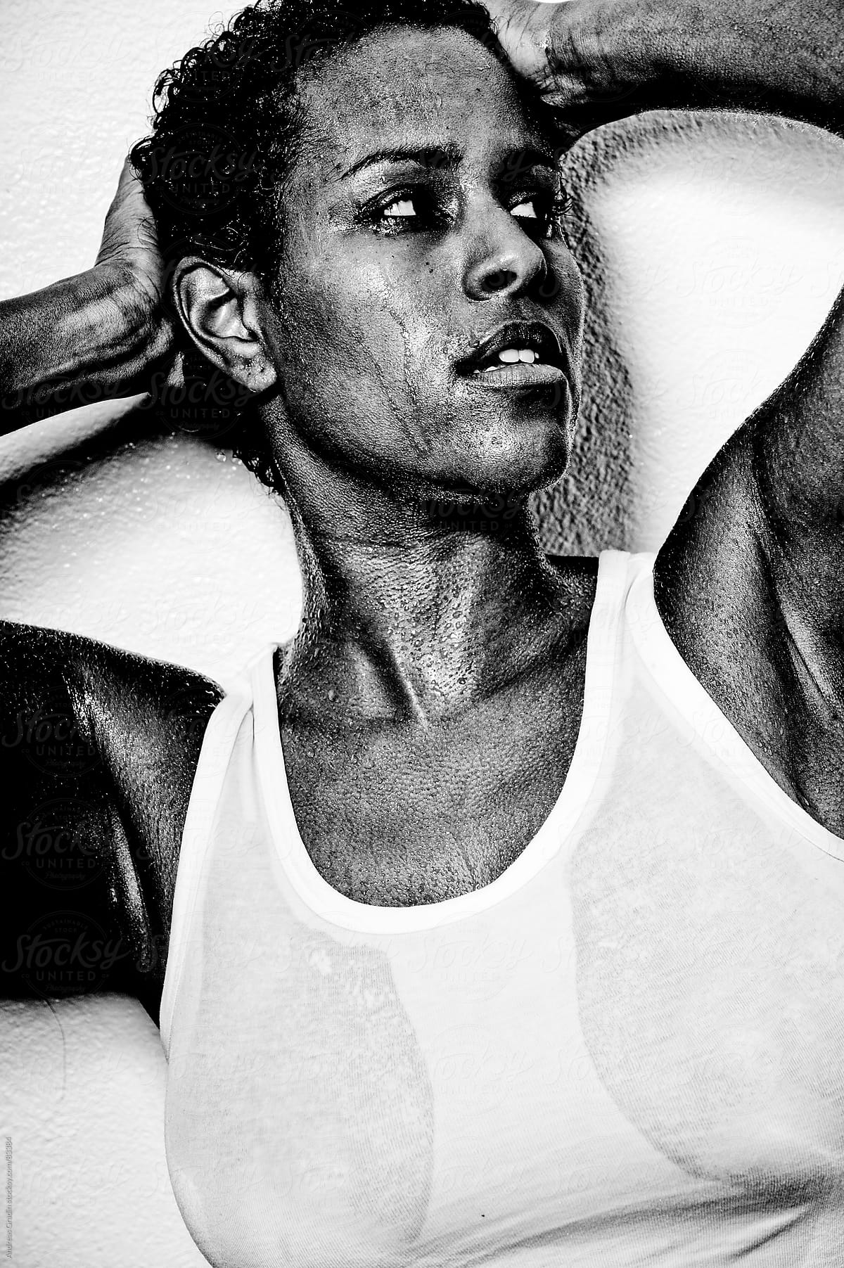 1200x1803 Wet Look African Girl Stocksy United - African Girl Sketch