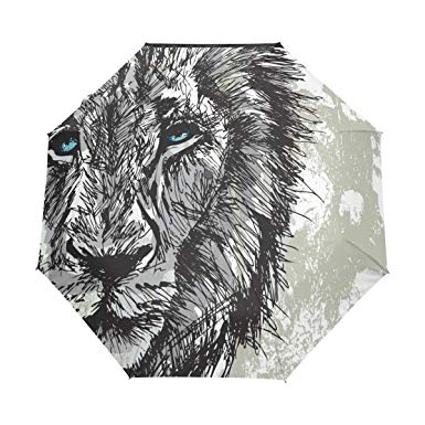 385x385 Lorvies Abstract Big Male African Lion Automatic 3 - African Lion Sketch