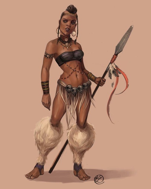 500x625 Drawing With Kate Laird African Warrior Something Or Other - African Warrior Sketch