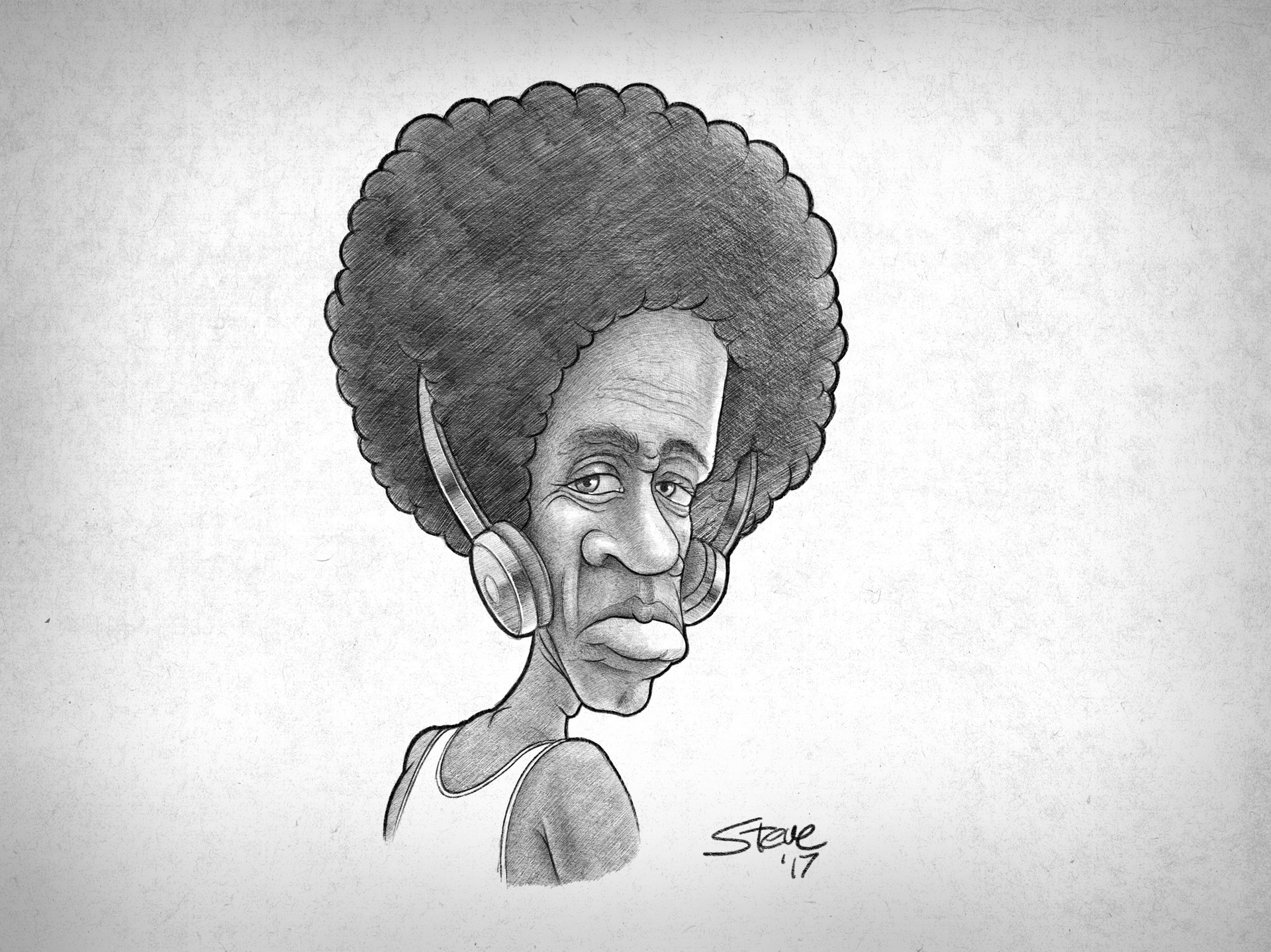 1920x1439 Artstation - Afro Sketch