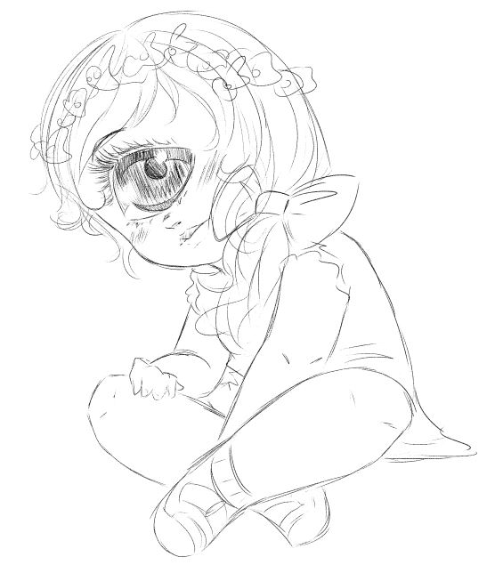 565x644 Agave Sketch By Killjoy Kami - Agave Sketch