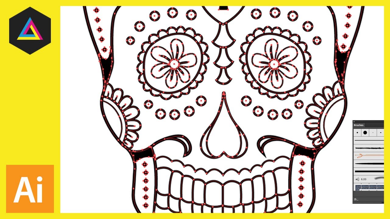 1280x720 Tracing A Hand Drawn Sketch Amp Converting To Vector Artwork Ep1519 - Ai Sketch