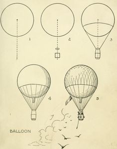 Air Balloon Sketch