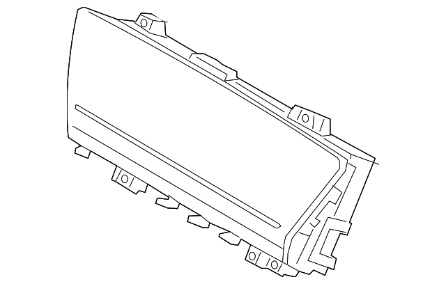 640x408 Switch Assembly, Auto Air Conditioner - Air Conditioner Sketch