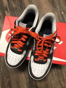 225x300 Nike Air Force 1 Low Black White Orange With Graffiti Sketch Size - Air Force 1 Sketch