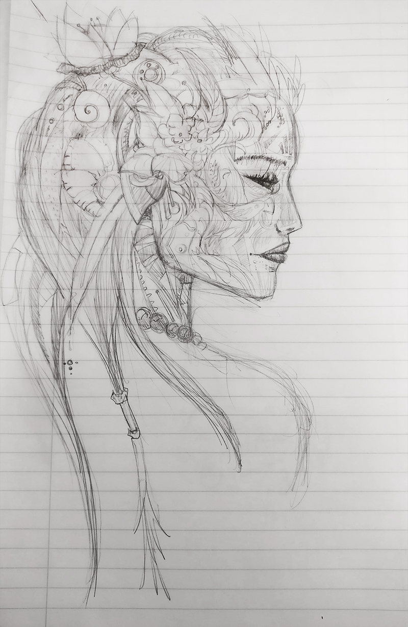 800x1229 Sketch By Air Force 1 - Air Force 1 Sketch