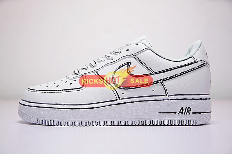 800x534 Air Jordan 11 Sketch Custom - Air Force One Sketch
