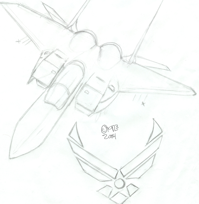 776x796 Air Force Sketch By Webrodent - Air Force Sketch