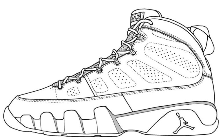 Air Jordan 11 Sketch at PaintingValley.com | Explore collection of Air ...