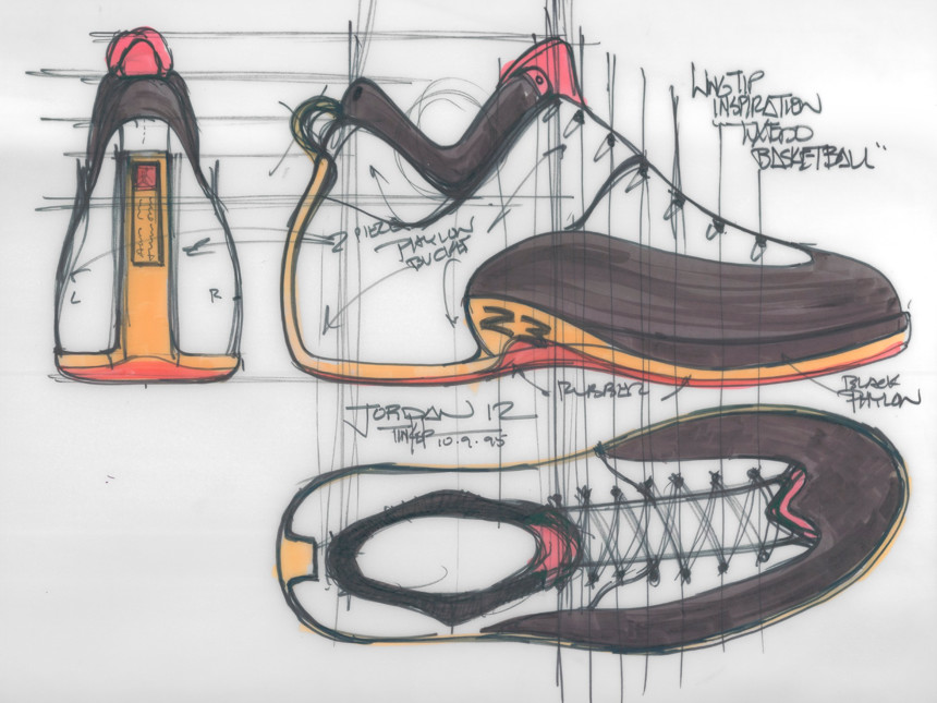 Air Jordan Sketch at PaintingValley.com | Explore collection of Air ...