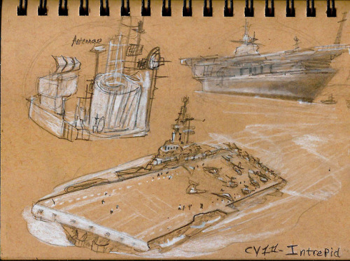 500x373 Ken - Aircraft Carrier Sketch