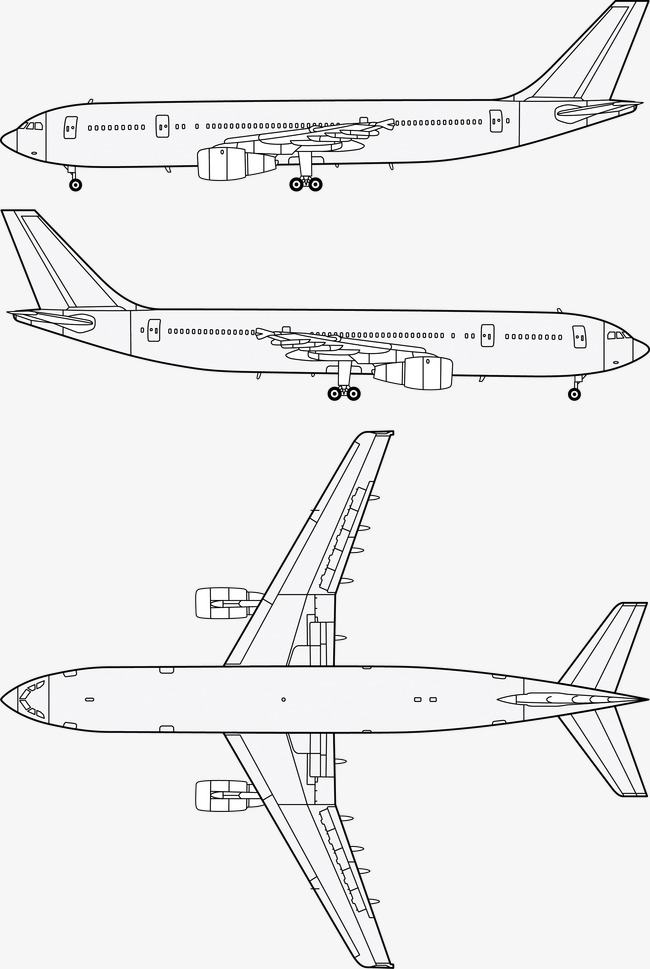 Aircraft Sketch at PaintingValley.com | Explore collection of Aircraft ...