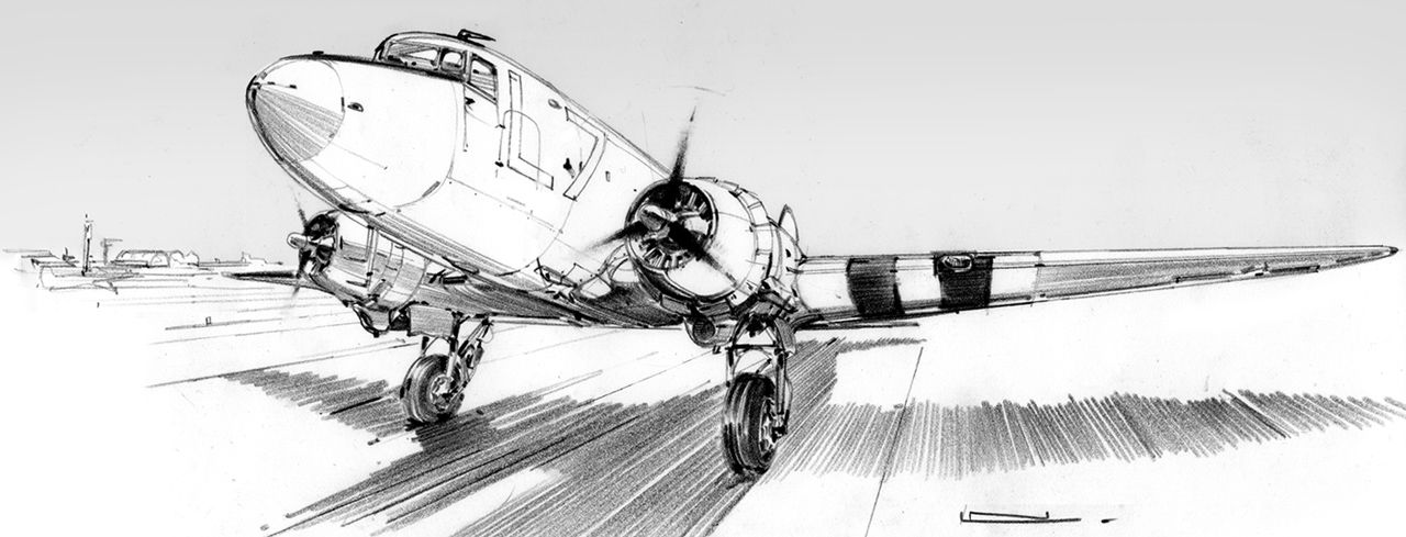 1280x489 Pin By Jerry Brasuell On Wings Illustrations - Airplane Sketch