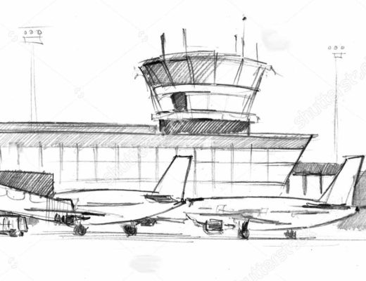 520x400 Multi R Million Upgrade For Ermelo Airport Highvelder - Airport Sketch