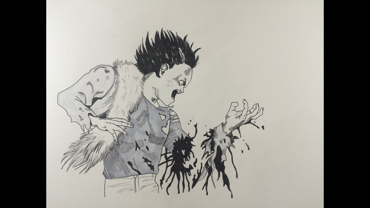 1280x720 Drawing Of Tetsuo From Akira - Akira Sketch