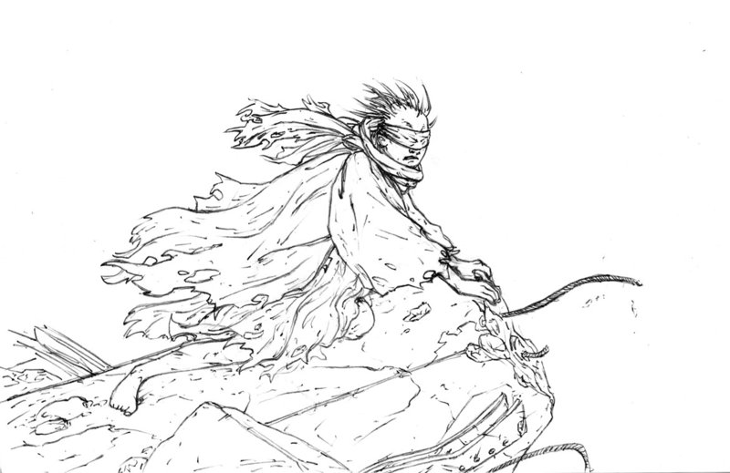 800x519 Akira Sketch By 2depaus - Akira Sketch