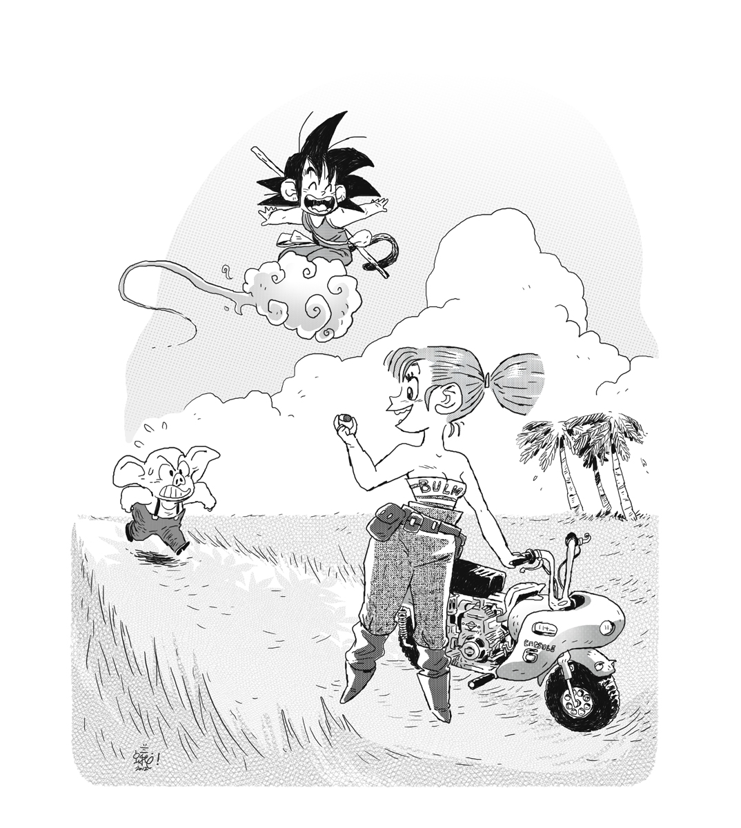 Akira Toriyama Sketches at Explore collection of