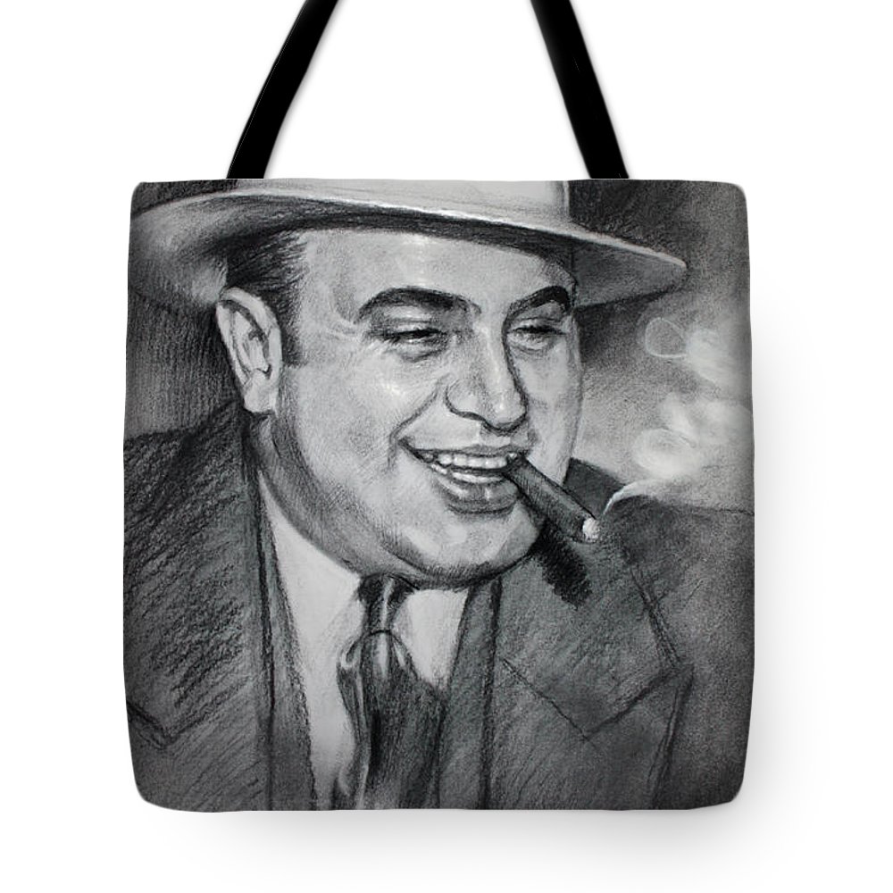 1000x1000 Al Capone Tote Bag For Sale By Ylli Haruni - Al Capone Sketch