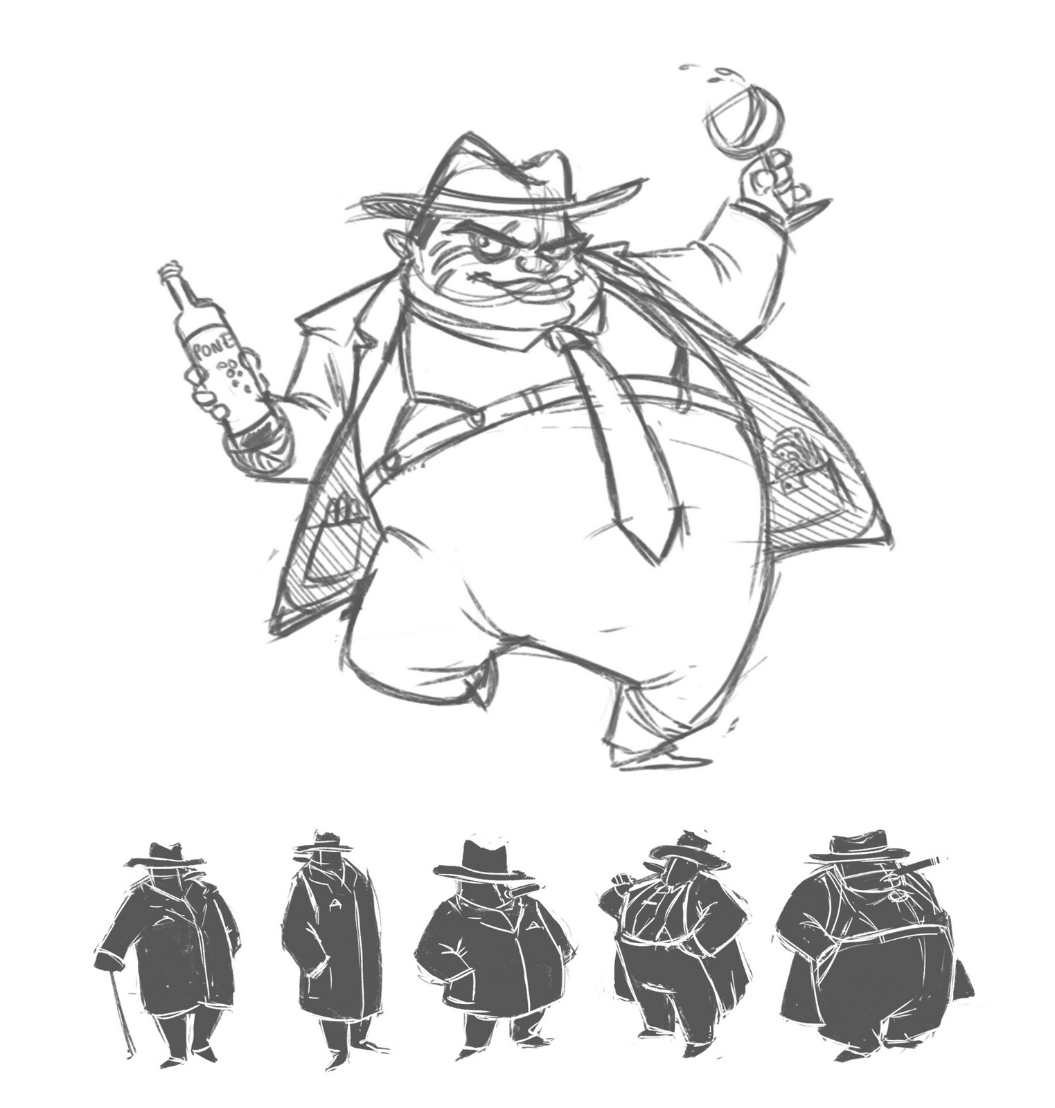 1523x1600 Gillianimation Al Capone - Al Capone Sketch