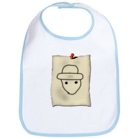 460x460 Leprechaun Mobile Alabama Amateur Amature Sketch Baby Bibs - Alabama Leprechaun Sketch