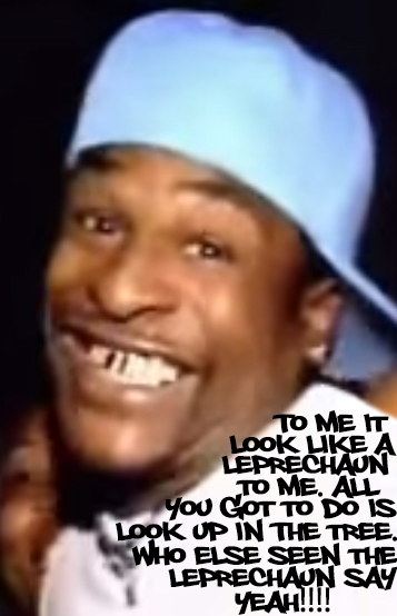 357x554 Leprechaun Found In A Tree - Alabama Leprechaun Sketch