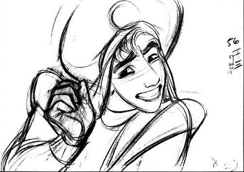 501x353 Aladdin Model Sheets Tea Leaves - Aladdin Sketch