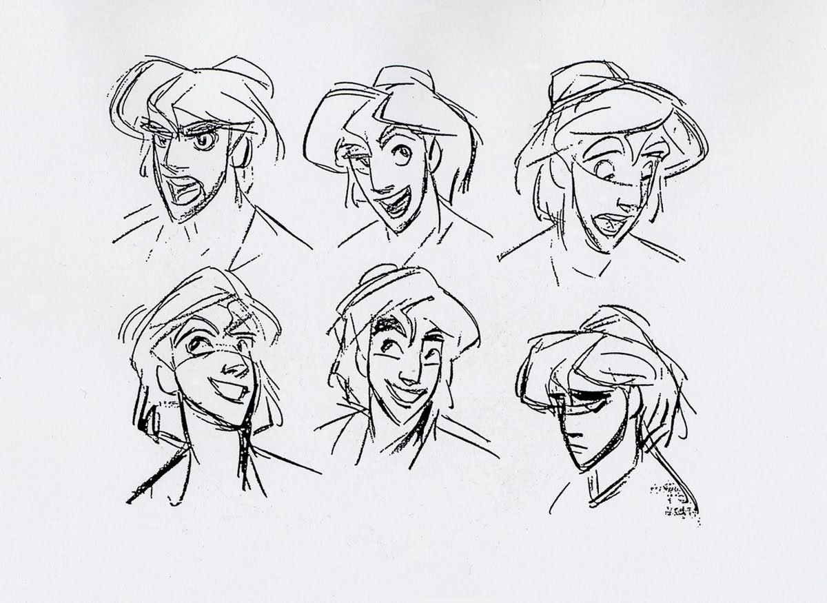 1200x875 Aladdin Sketch By Glenn Kean Character Design - Aladdin Sketch