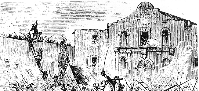 652x301 Remembering The Alamo! - Alamo Sketch
