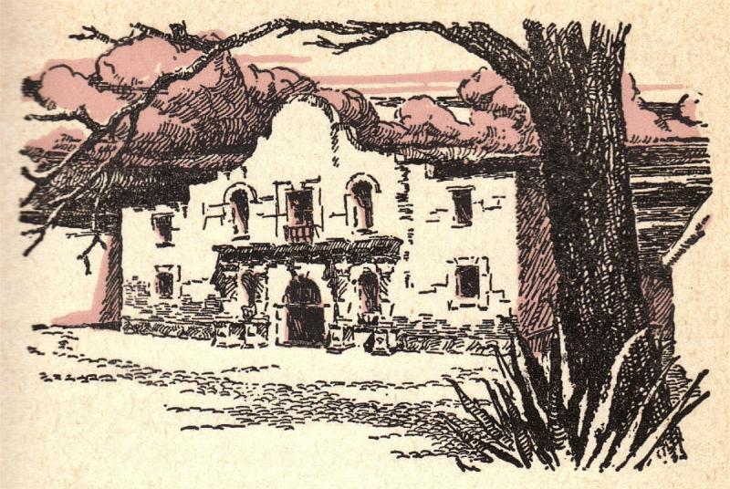 800x536 Johnwayne View Topic - Alamo Sketch