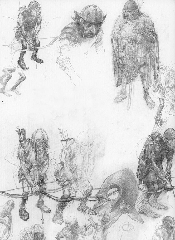 736x1009 Alan Lee Sketch - Alan Lee Sketches