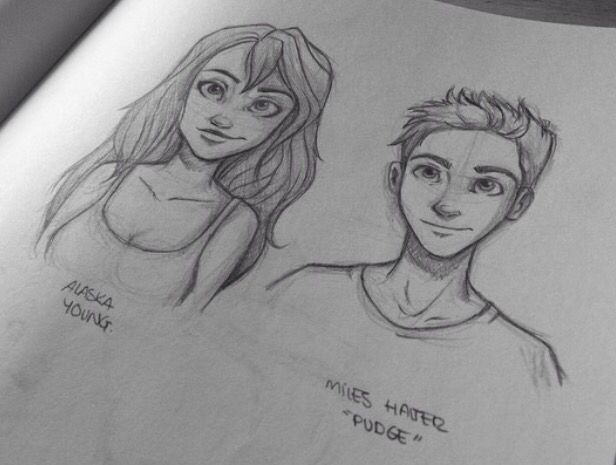616x465 Alaska Young And Miles Draw Later Drawings - Alaska Sketch