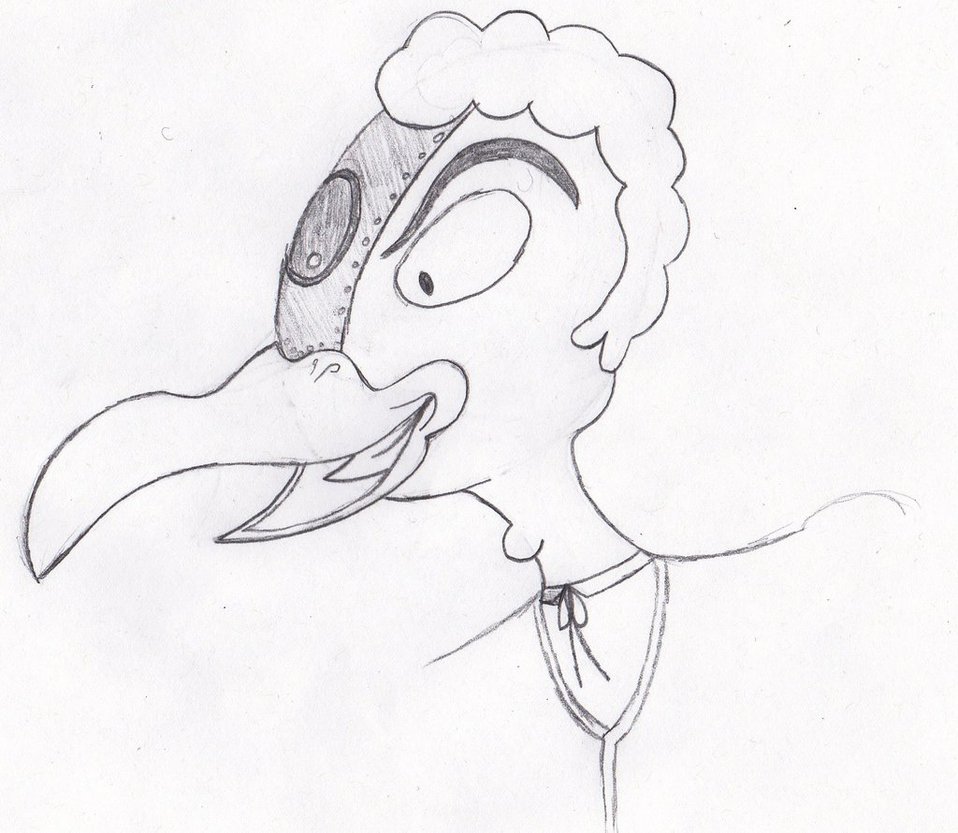 958x833 Dr. Albatross Sketch By Cifalacus - Albatross Sketch