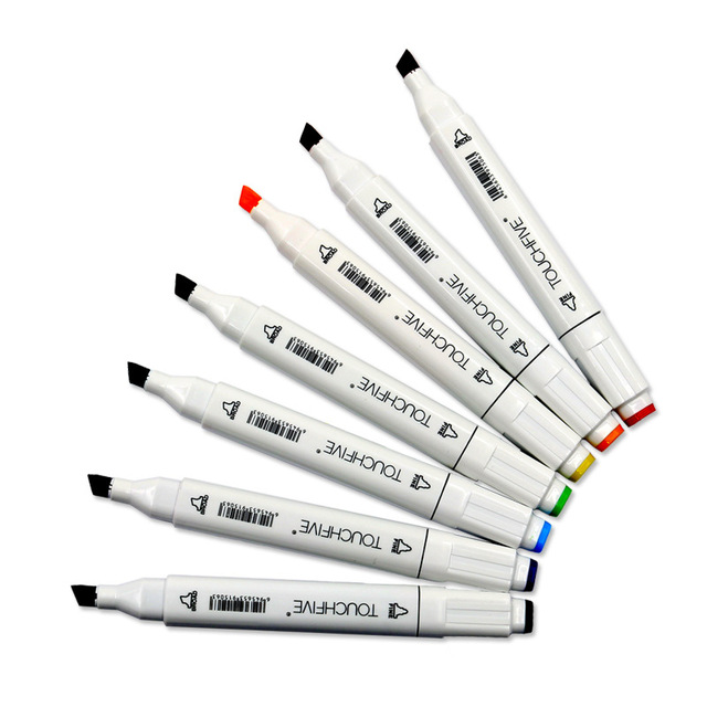 640x640 Touchfive 30 Colors Art Markers Set Dual Head Alcohol Sketch Copic - Alcohol Sketch