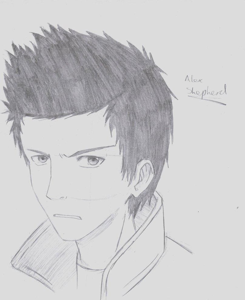 808x988 Alex Shepherd Sketch By Mistic Dreamer - Alex Sketch