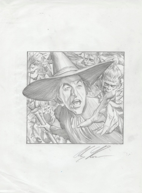 470x640 Alex Ross Wicked Sketch - Alex Sketch