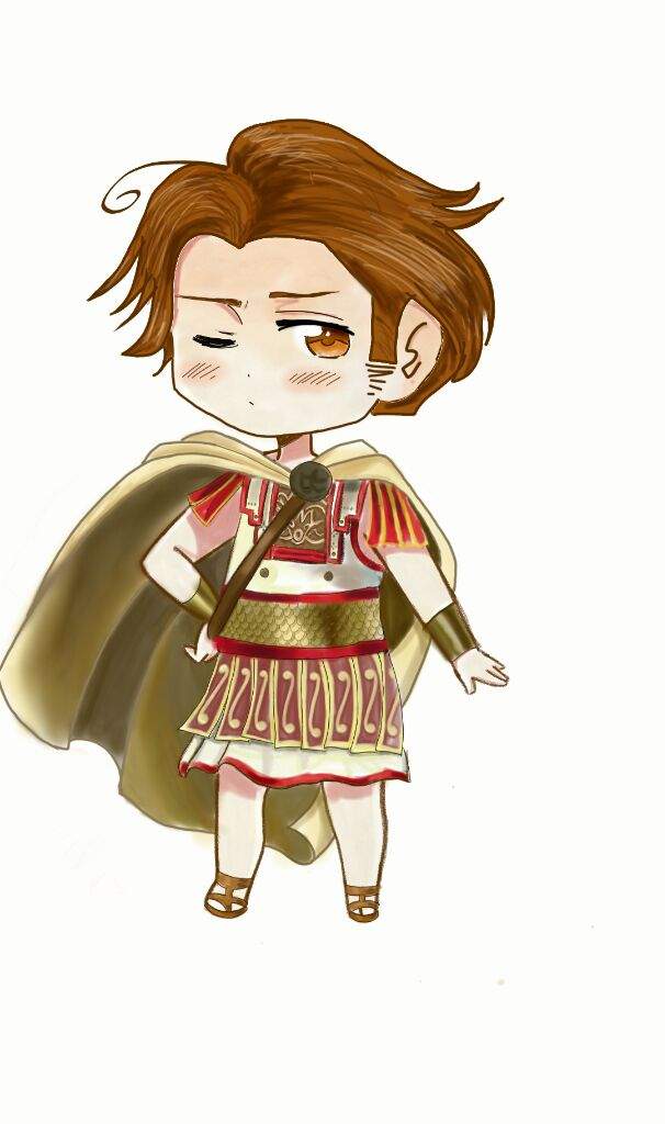 606x1024 Chibi Alexander The Great! Hetalia ~ Amino - Alexander The Great Sketch