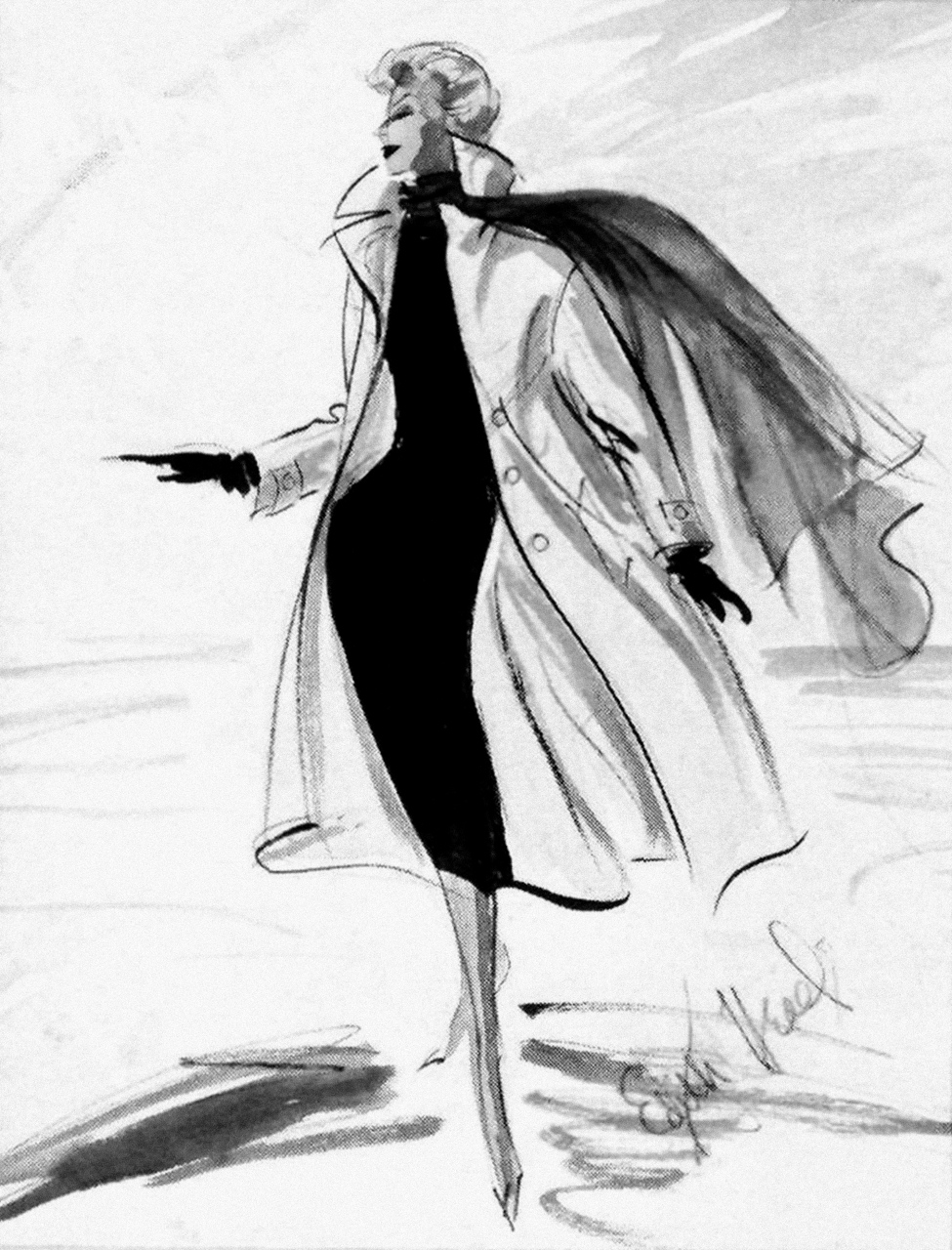 975x1280 Hitchcock Gallery Image 7129 - Alfred Hitchcock Sketch