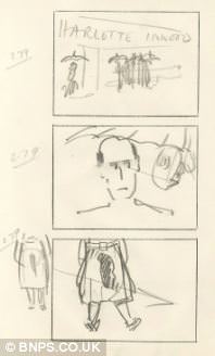 198x328 How Alfred Hitchcock The Movie Suspense Master Crafted His Screen - Alfred Hitchcock Sketch