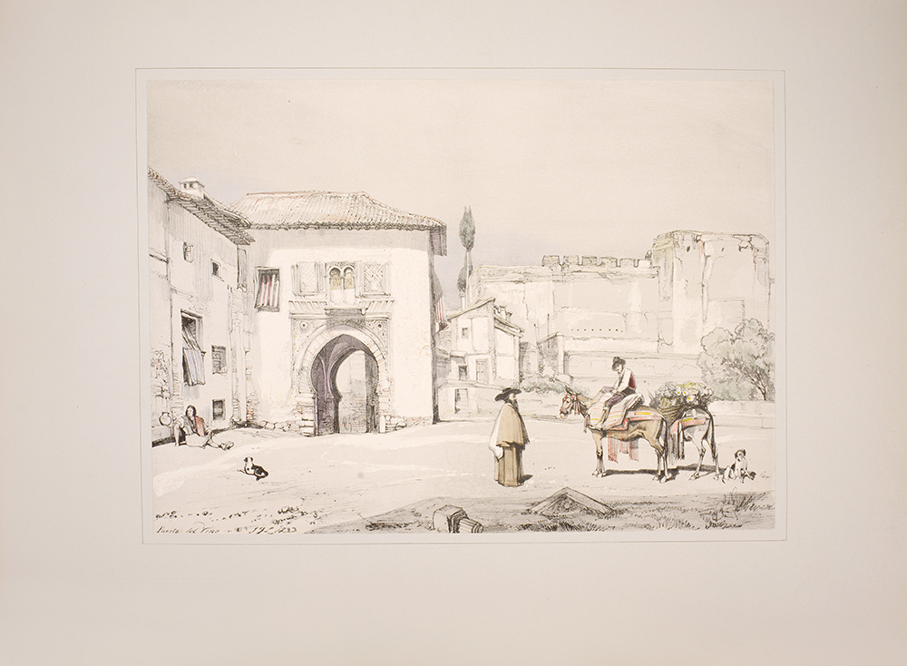 1000x734 Sketches And Drawings Of The Alhambra, Made During A Residence In - Alhambra Sketch