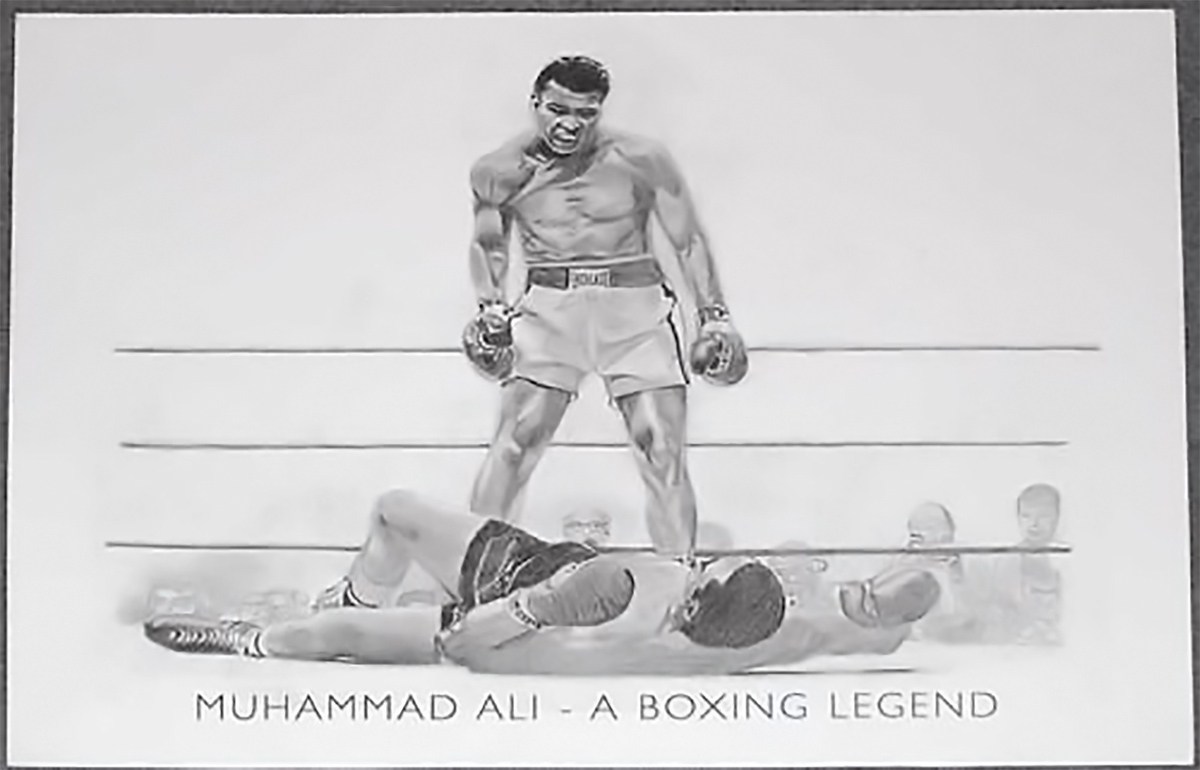 1200x770 Muhammad Ali Sketch - Ali Sketch
