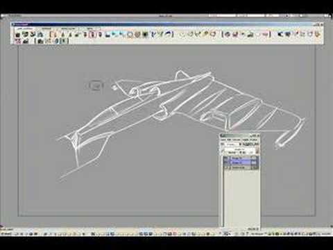 480x360 3d Concept Sketching And Painting In Alias - Alias Sketch