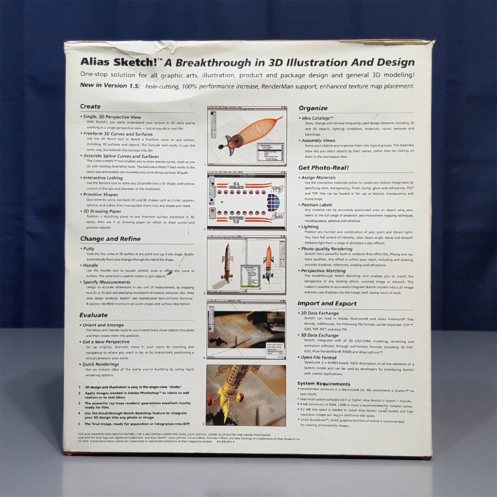 1024x1024 Silicon Classics On Twitter New To The Collection Alias Sketch - Alias Sketch