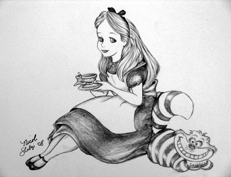 900x689 Free Alice In Wonderland Decoupage Prints Alice In Wonderland - Alice And Wonderland Sketches