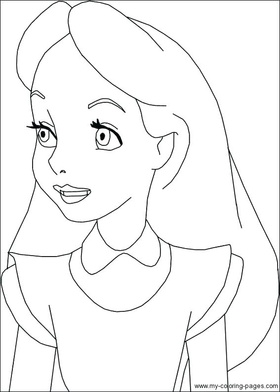 567x793 Coloring Pages Wonderland Best In Images On Caterpillar Colouring - Alice In Wonderland Caterpillar Sketch