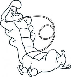 281x302 Disney - Alice In Wonderland Caterpillar Sketch