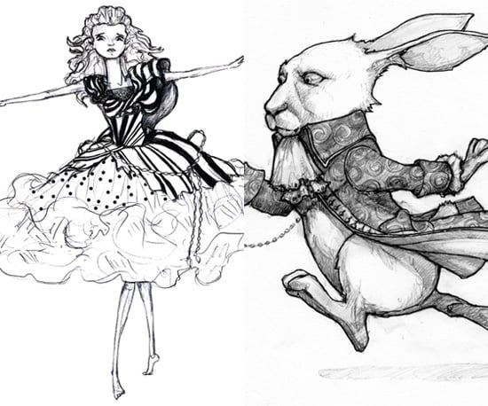 Alice In Wonderland Sketches at PaintingValley.com | Explore collection ...